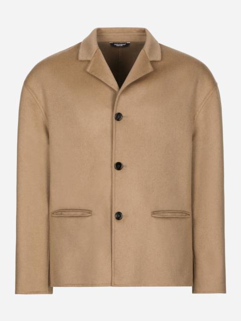 Dolce & Gabbana Single-breasted cashmere jacket