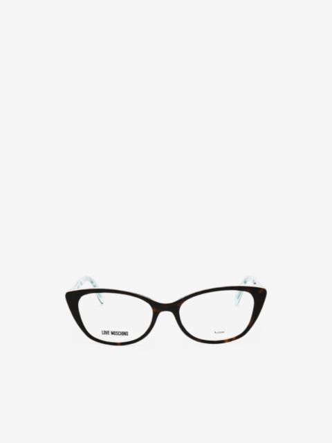 Moschino cat-eye glasses
