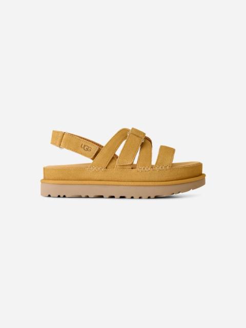 UGG ® Women's Goldenstar Gleam Suede Sandals in Wheat Field