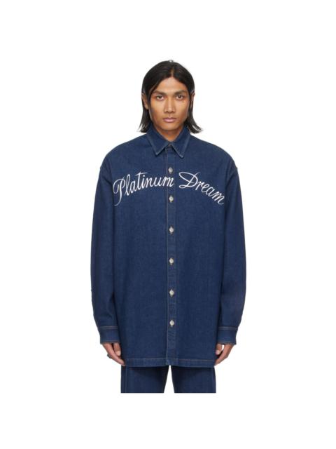 Stella McCartney Indigo 'Platinum Dream' Denim Shirt