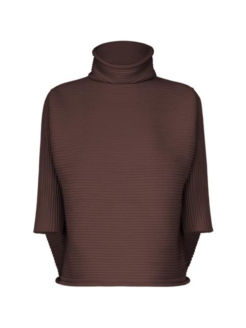 Pleats Please Issey Miyake ZIG ZAG KNIT