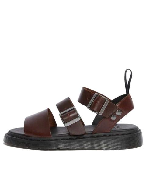 Dr. Martens Dr. Martens Gryphon Brando Unisex Charro Brando Gladiator Sandals Dark Brown 15695230