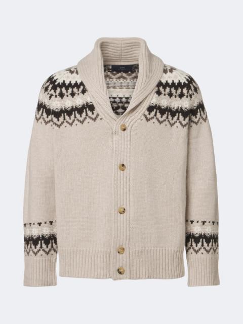 arch4 Mr Frostvale Fair Isle cashmere cardigan