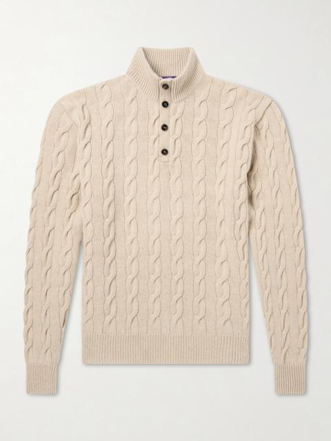 Ralph Lauren Cable-Knit Cashmere Sweater