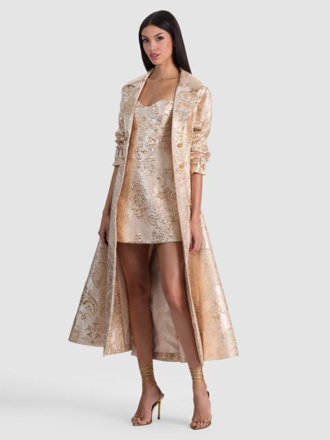 Alice + Olivia HALLIE PEEKABOO MINI DRESS
