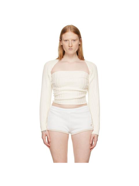 gimaguas Off-White Miss Mangas Sweater