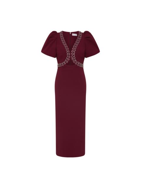 REBECCA VALLANCE Cava Midi Dress