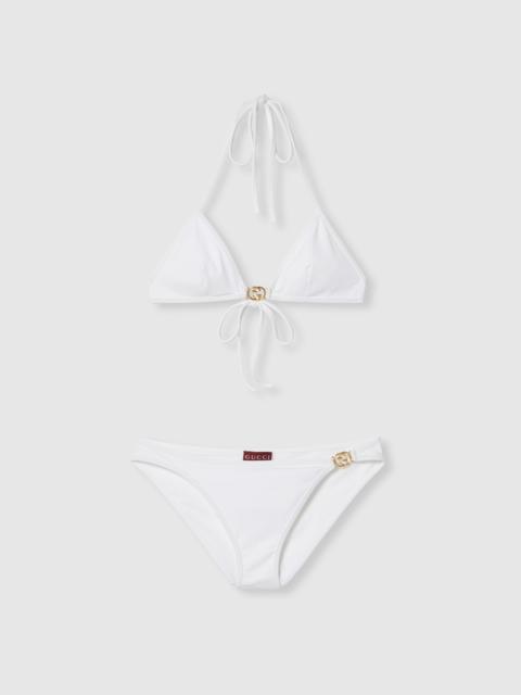 GUCCI Stretch jersey bikini