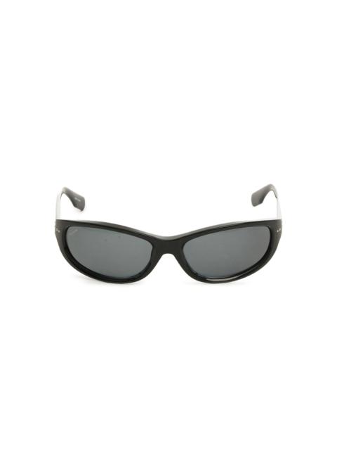 Yohji Yamamoto oval-frame sunglasses