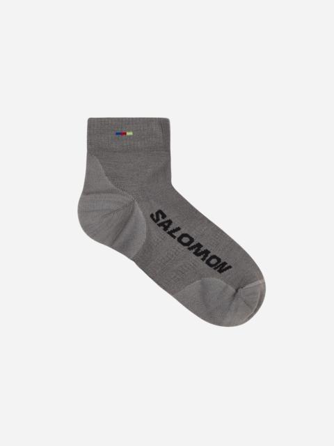 SALOMON Sunday Smart Ankle Socks Shark Skin