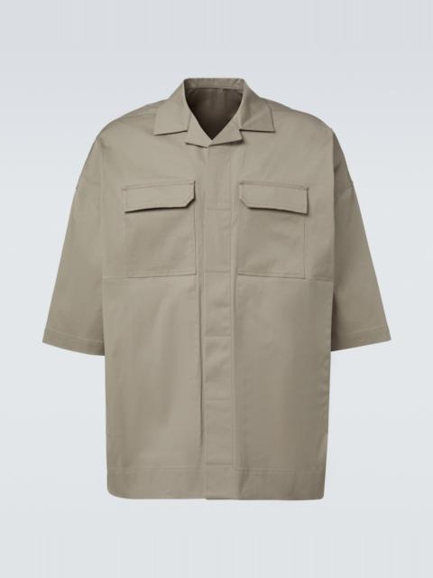 Rick Owens Magnum Tommy cotton-blend poplin shirt