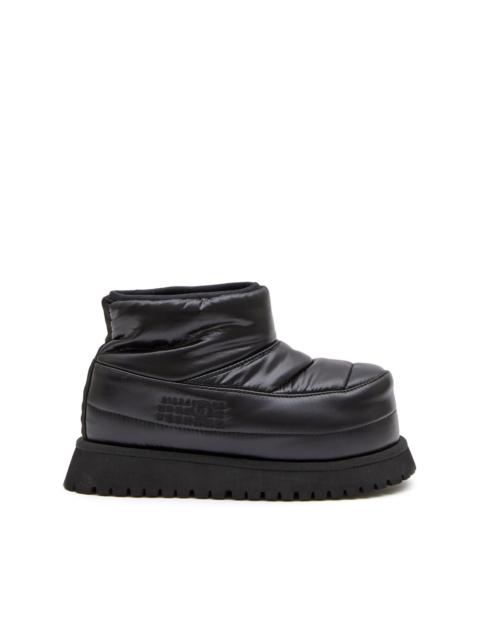 MM6 Maison Margiela round-toe padded boots