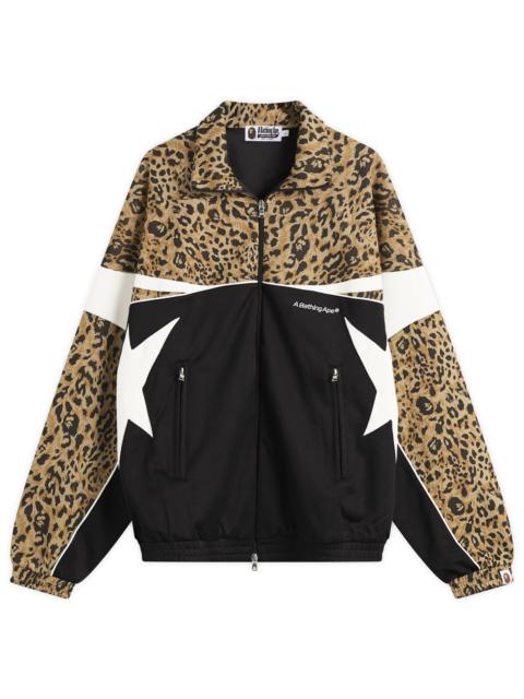 A BATHING APE® A Bathing Ape Wild Leopard Print Track Jacket