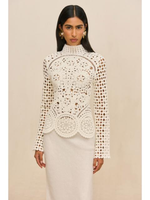 Cult Gaia DEIA CROCHET TOP