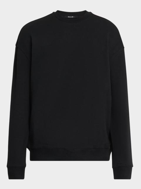 Ksubi Men's 4x4 Biggie Loopback Fleece Sweatshirt