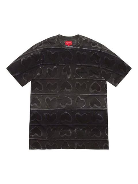 Supreme Supreme FW19 Week 3 Hearts Dyed SS Top Tee SUP-FW19-381