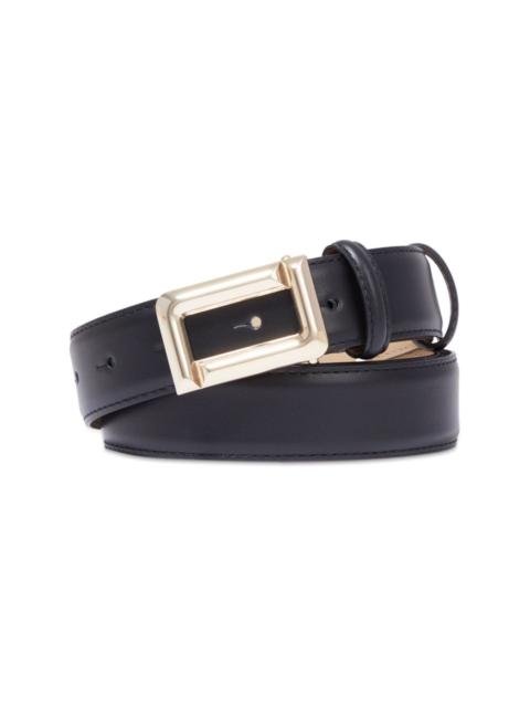 LANCEL Angele leather belt