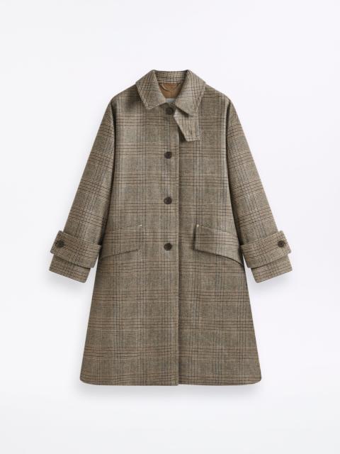 Mackintosh Humbie Slim Long Wool Glencheck Coat