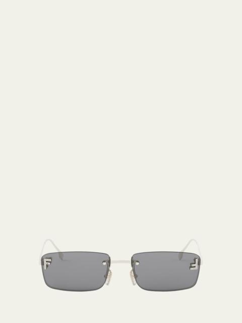 FENDI Fendi First Crystalized Logo Sunglasses
