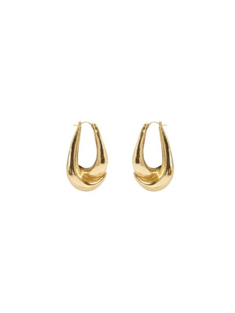 ALÉMAIS Atomic Sculptured Hoop Earrings