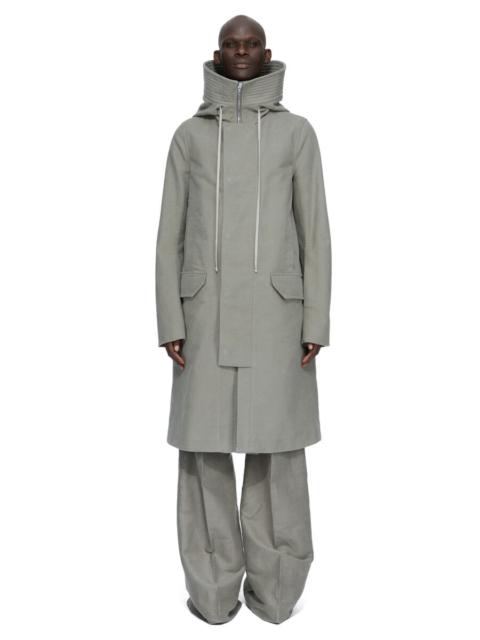 Rick Owens Tower Megaparka In Brushed Twill