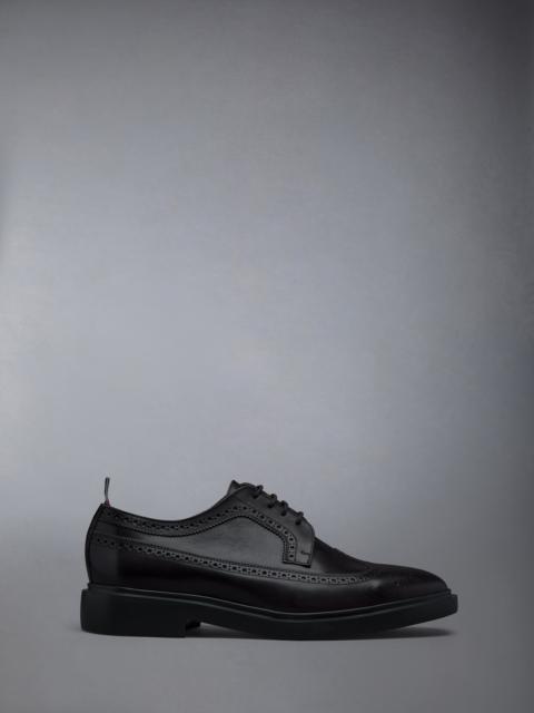 Thom Browne BOX CALF LIGHTWEIGHT RUBBER SOLE LONGWING BROGUES