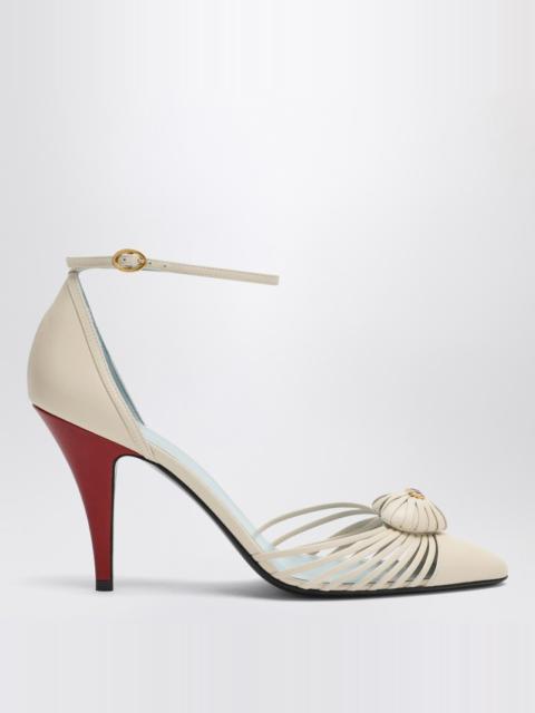 'Décolleté' VG Sandal Royal ivory