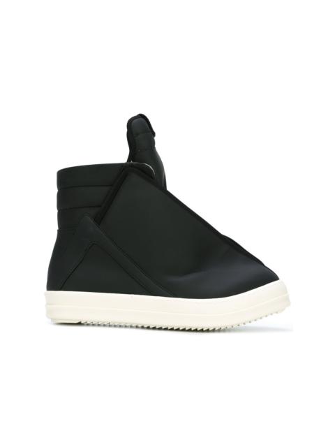 Rick Owens DRKSHDW long tongue slip-on hi-tops