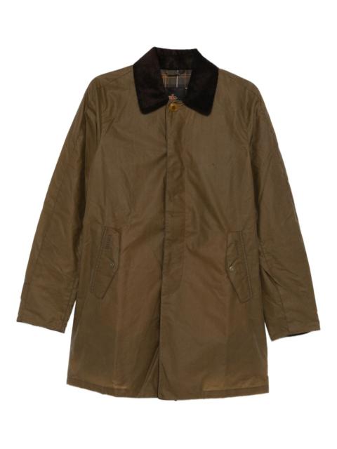 Baracuta The Original Barbour Tartan corduroy collar coat