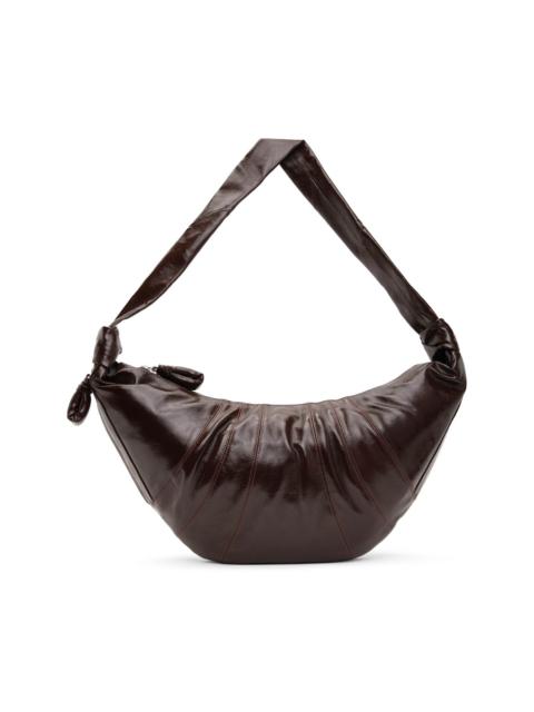 Lemaire Brown Large Croissant Bag