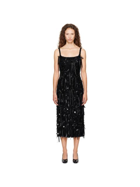 SANDY LIANG Black Hasting Maxi Dress
