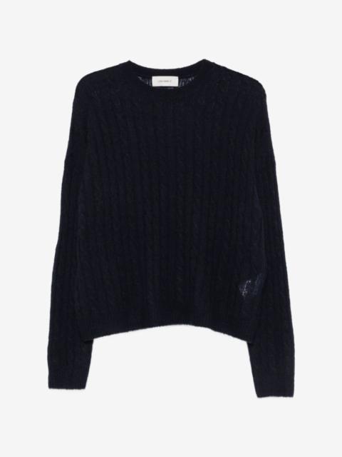 LISA YANG Amabel open-knit long-sleeve jumper