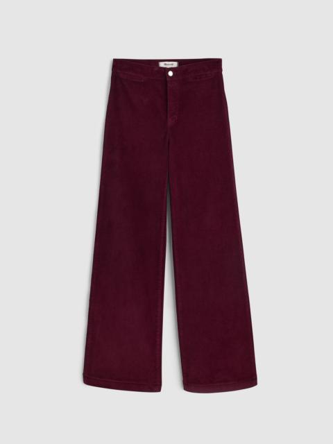 Madewell The Wide-Leg Pant in Corduroy