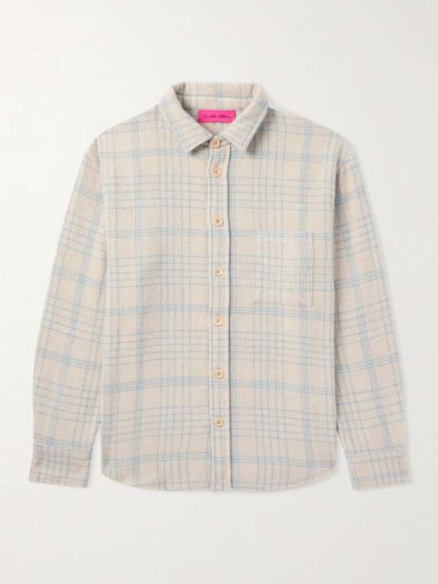 Sable Checked Cashmere Overshirt