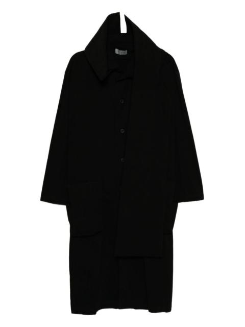 Yohji Yamamoto single-breasted coat