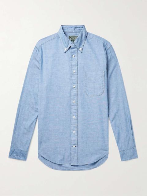 Gitman Vintage Button-Down Collar Cotton-Chambray Shirt