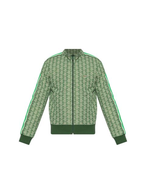 LACOSTE monogram-pattern sweatshirt