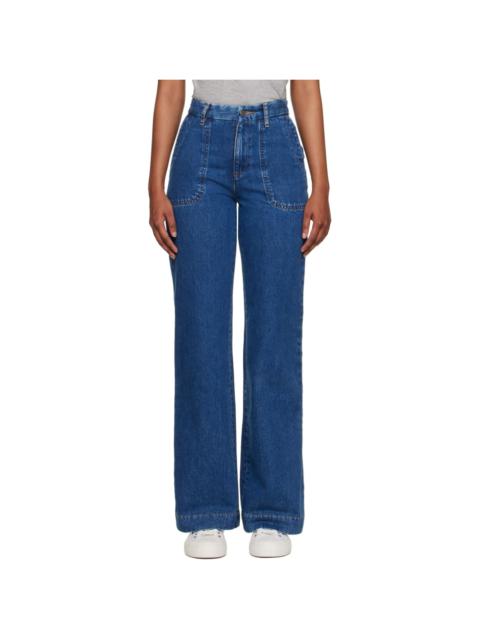 A.P.C. Indigo Seaside Jeans