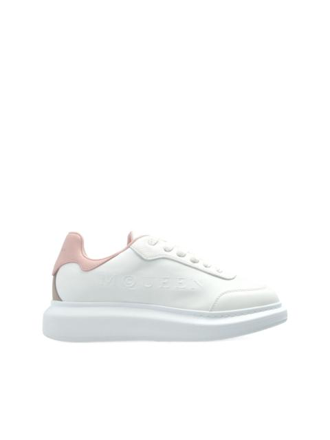 Alexander McQueen embossed-logo platform trainers
