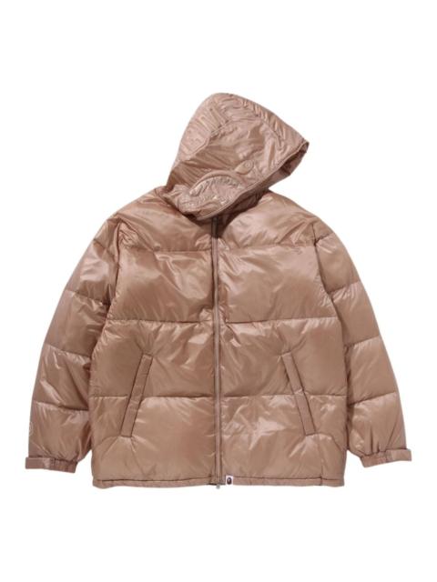 A BATHING APE® A Bathing Ape Shark Relaxed Fit Down Jacket 'Beige' 1K80-144-002-BGE