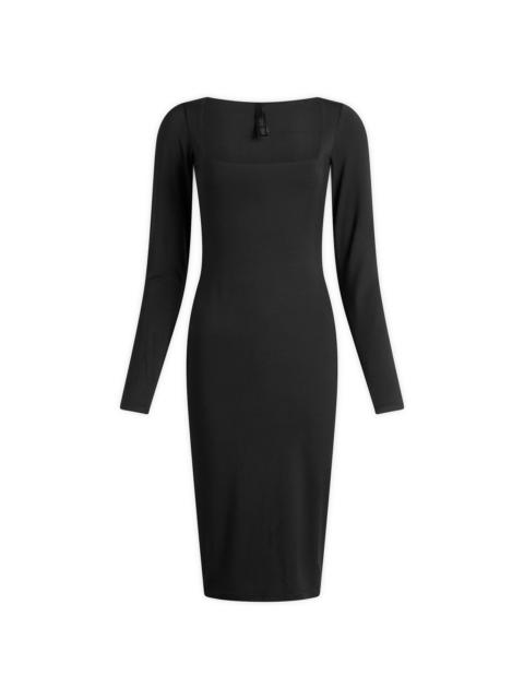 SKIMS SKIMS Smooth Layers Long Sleeve Midi Dress
