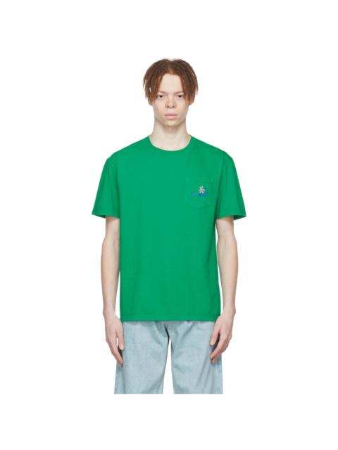 Noah Green Cotton T-Shirt