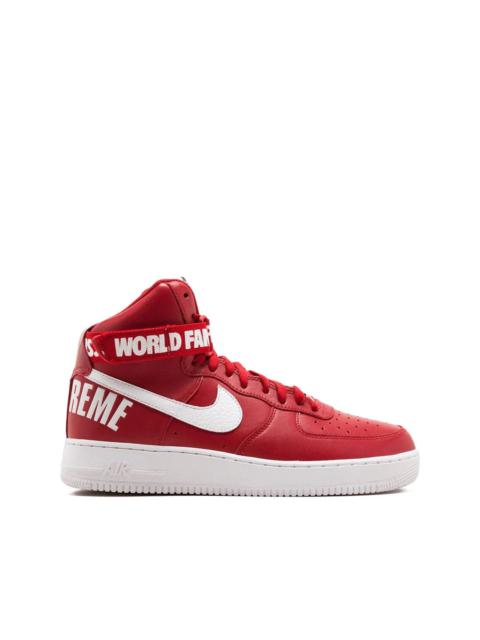 Air Force 1 High Supreme SP "Red" sneakers