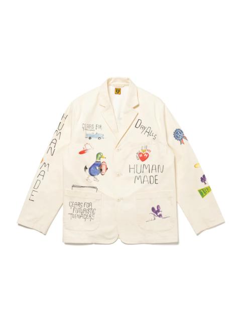 Human Made Human Made Printed Jacket White