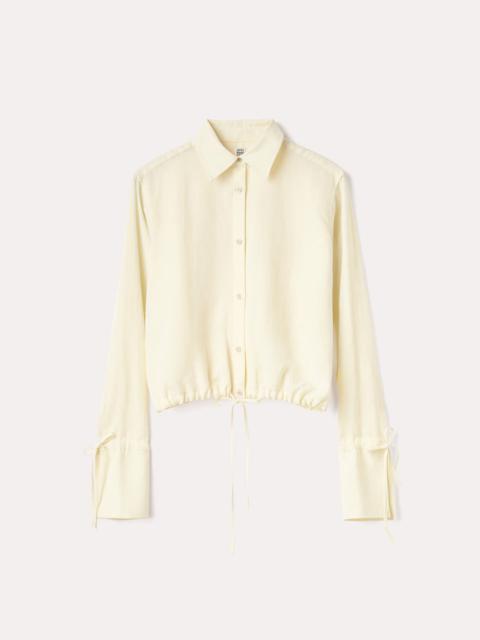 Drawstring shirt vanilla