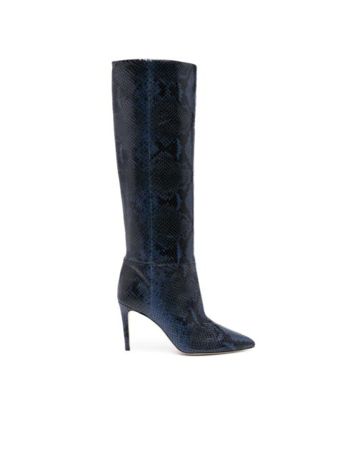 PARIS TEXAS Stiletto 85mm leather boots