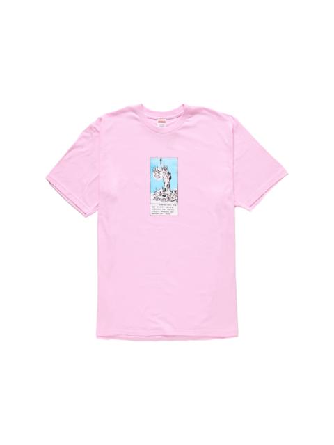 Supreme Supreme Liberty Tee Light Pink