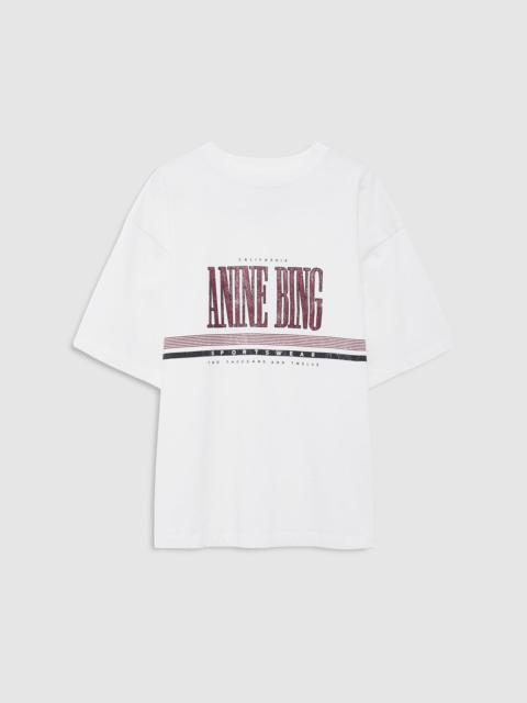 ANINE BING Nell Tee Sport - White
