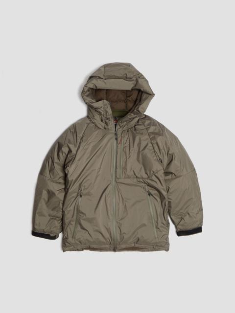 Nigel Cabourn Nanga Aurora Tex Down Jacket in Mocha Grey