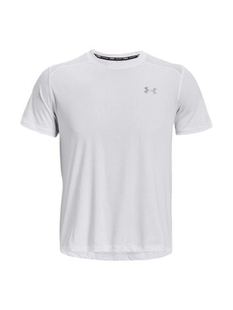 Under Armour Armour CoolSwitch Run Short Sleeve T-Shirt 'White' 1371129-100 아래